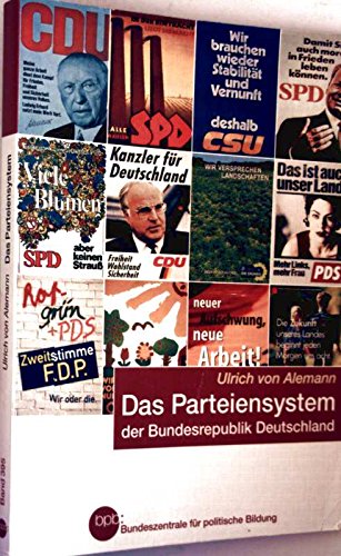 Beispielbild fr Das Parteiensystem der Bundesrepublik Deutschland. zum Verkauf von Versandantiquariat Felix Mcke