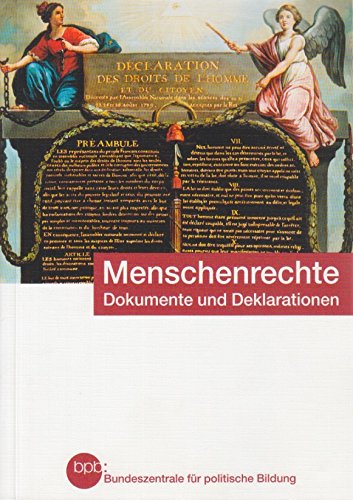 Stock image for Menschenrechte. Dokumente und Deklarationen. for sale by Antiquariat Nam, UstId: DE164665634