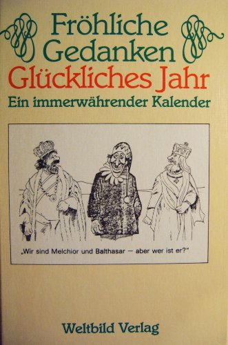 9783893502547: Frhliche Gedanken - glckliches Jahr