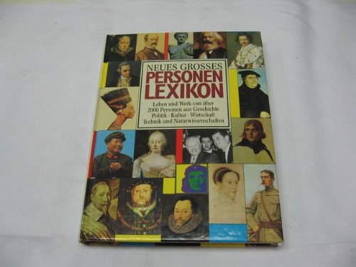 Imagen de archivo de Neues Grosses Personen-Lexikon a la venta por Versandantiquariat Felix Mcke