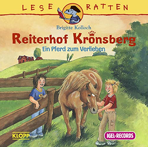 Beispielbild fr Reiterhof Kronsberg. Ein Pferd zum Verlieben. CD zum Verkauf von medimops