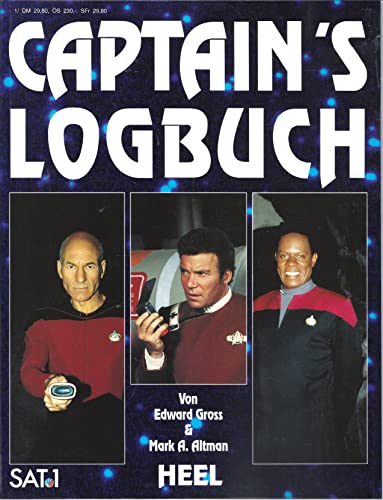 9783893653768: Captain's Logbuch. Alle Abenteuer der Trek Crew