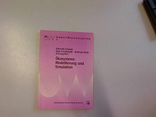 Beispielbild fr kosysteme: Modellierung und Simulation zum Verkauf von Buchpark