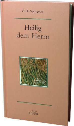 Stock image for Heilig dem Herrn for sale by medimops