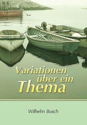 Beispielbild fr Variationen ber ein Thema zum Verkauf von Ammareal