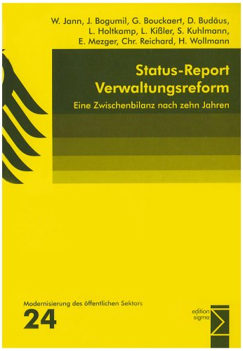 Beispielbild fr Status-Report Verwaltungsreform : Eine Zwischenbilanz nach zehn Jahren zum Verkauf von Buchpark