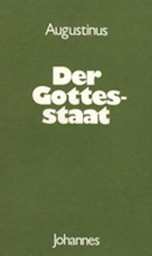 Stock image for Der Gottesstaat -Language: german for sale by GreatBookPrices