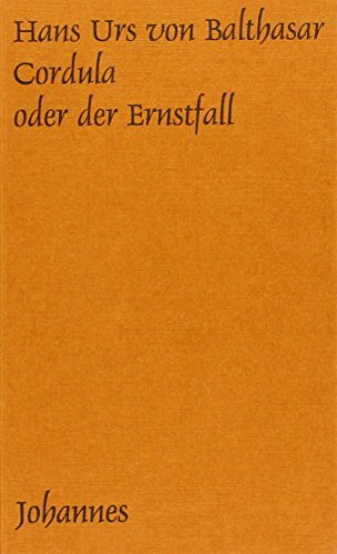 Beispielbild fr Cordula oder der Ernstfall (Sammlung Kriterien) zum Verkauf von Norbert Kretschmann