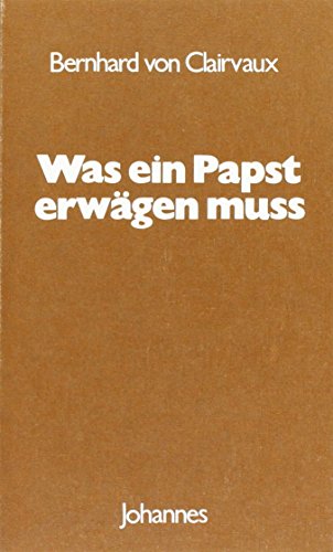 Beispielbild fr Was ein Papst erwgen mu zum Verkauf von Blackwell's