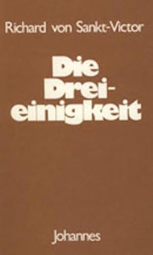 Stock image for Die Dreieinigkeit -Language: german for sale by GreatBookPrices