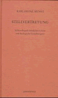 Stock image for Stellvertretung - Schlsselbegriff christlichen Lebens und theologische Grundkategorie, for sale by nova & vetera e.K.