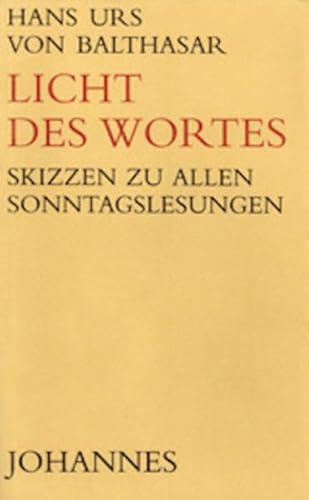 Beispielbild fr Licht des Wortes zum Verkauf von Blackwell's