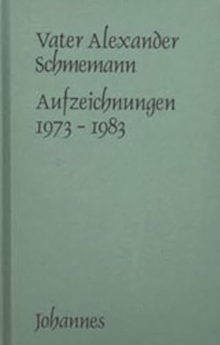 Beispielbild fr Aufzeichnungen 1973-1983 zum Verkauf von medimops