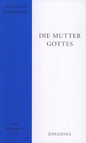 Beispielbild fr Die Mutter Gottes zum Verkauf von medimops