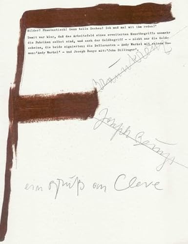 Joseph Beuys (Kleve, Städtisches Museum Haus Koekkoek vom 21. April bis 9. Juni 1991) Herausgegeb...