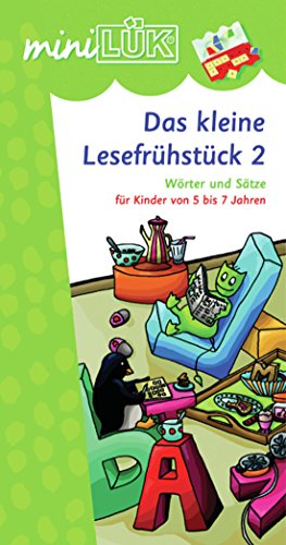 Beispielbild fr miniLK: Das kleine Lesefrhstck 2: Wrter und Stze fr Kinder von 5 bis 7 Jahren zum Verkauf von medimops