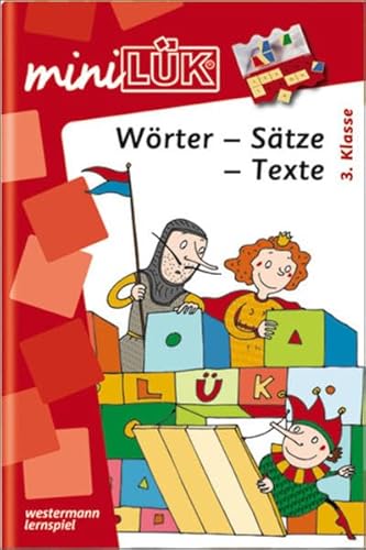 Beispielbild fr miniLK: Wrter, Stze, Texte 3. Klasse zum Verkauf von medimops