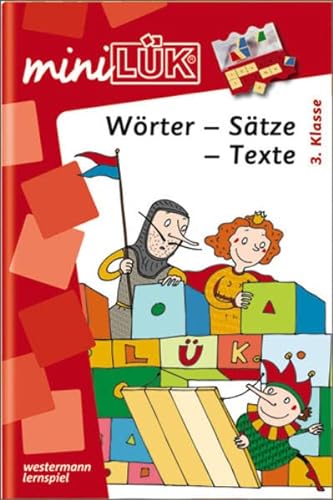 9783894141332: miniLK Wrter-Stze-Texte. 3.Klasse: Wrter, Stze, Texte 3. Klasse