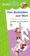 Stock image for miniLK Vom Buchstaben zum Wort: Vorbungen zum Lesen lernen. Schuleingangsphase for sale by medimops