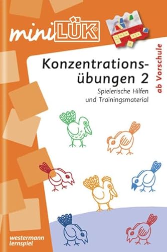 Beispielbild fr miniLK: Konzentrationsbungen 2: Spielerische Hilfen und Trainingsmaterial fr die Vor- und Grundschule: Spielerische Hilfen und Trainingsmaterial fr Vor- und Grundschule: HEFT 2 zum Verkauf von medimops