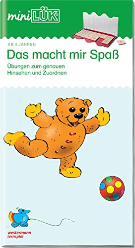9783894143237: miniLK: Das macht mir Spa: bungen zum genauen Sehen und Zuordnen fr Kindergartenkinder