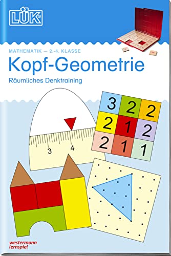 Imagen de archivo de LK KopfGeometrie KopfGeometrie Rumliches Denktraining fr Klasse 2 bis 4 a la venta por PBShop.store US