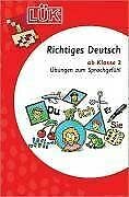 Beispielbild fr LK: Richtiges Deutsch 2: bungen zum Sprachgefhl ab Klasse 2: HEFT 2 zum Verkauf von medimops