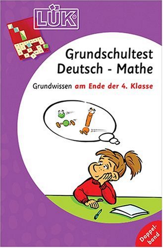 Imagen de archivo de LK, bungshefte, Grundschultest Deutsch/Mathe a la venta por medimops