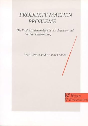 PRODUKTLINIENANALYSE (German Edition) (9783894320157) by Ralf Bendel; Bendel