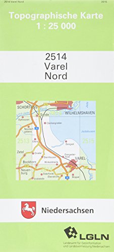 9783894350680: Varel Nord 1 : 25 000: 2514