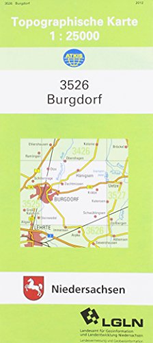 9783894353247: Burgdorf 1 : 25 000