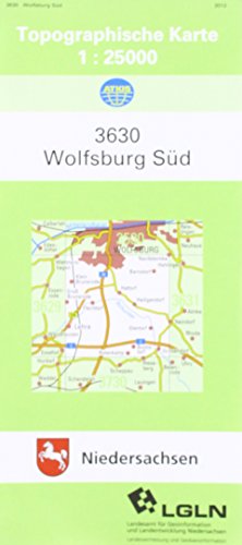 9783894353469: Wolfsburg Sd 1 : 25 000. (TK 3630/N)