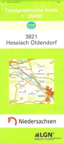 Imagen de archivo de Hessisch Oldendorf 1 : 25 000. (TK 3821/N) a la venta por Revaluation Books