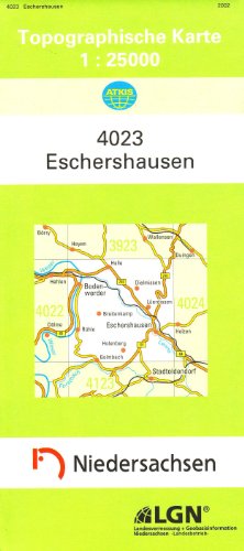 Beispielbild fr Eschershausen 1 : 25 000. (TK 4023/N) zum Verkauf von medimops