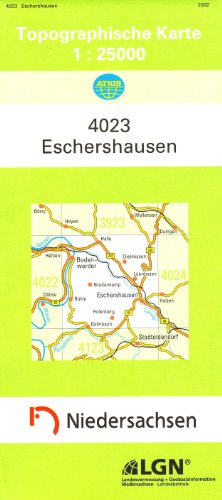 9783894353940: Eschershausen 1 : 25 000. (TK 4023/N)