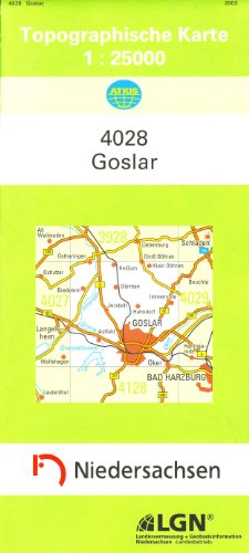 Goslar 1 : 25 000. (TK 4028/NA) - Unknown Author