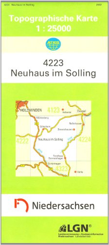 9783894354107: Neuhaus im Solling 1 : 25 000. (TK 4223/N)