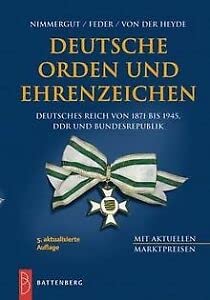 Stock image for Deutsche Orden- und Ehrenzeichen for sale by Antiquariat Hans Wger