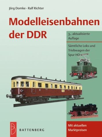 9783894415105: Modelleisenbahnen der DDR