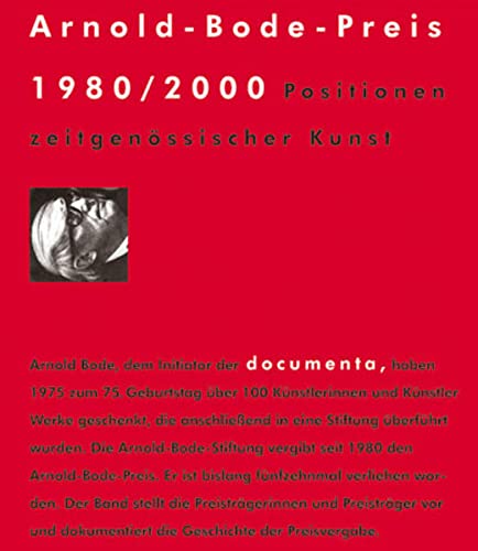 9783894452742: Arnold-Bode-Preis 1980/2000: Positionen zeitgenssischer Kunst