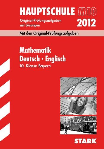9783894492809: Hauptschule 2005 - Mathematik, Deutsch, Englisch / 10. Klasse - Bayern 2002 - 2004