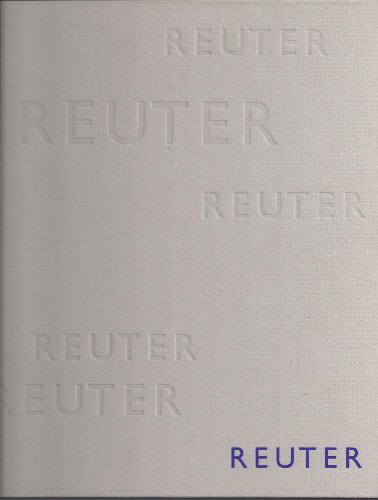 Hans Peter Reuter, Bilder 1994-96: Kunstverein Pforzheim 1997 (German Edition) (9783894661908) by Reuter, Hans Peter