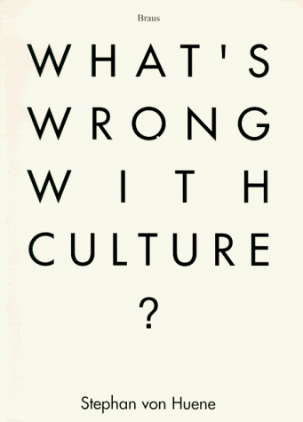 Immagine dell'editore per What's wrong with culture? (German Edition) venduto da Phatpocket Limited