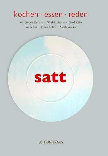Stock image for SATT Kochen Essen Reden for sale by Antiquariat Armebooks