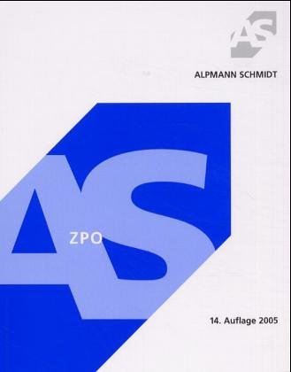 Immagine stock per ZPO (Alpmann und Schmidt - Skripte)