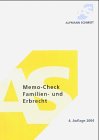 Memo-Check Familien- und Erbrecht (9783894767242) by Christoph Stollowsky