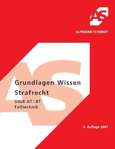 Stock image for Grundlagen Strafrecht; StGB AT / BT Falltechnik for sale by medimops