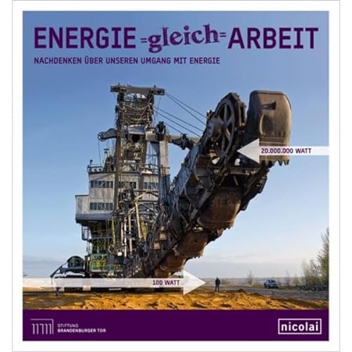 Stock image for Energie = Arbeit. Nachdenken ber unseren Umgang mit Energie. for sale by Antiquariat Leon Rterbories