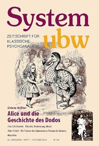 Imagen de archivo de System ubw 1/2014: Alice und die Geschichte des Dodos a la venta por medimops