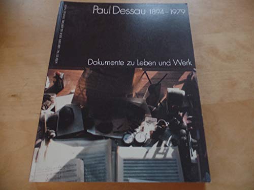 9783894872250: Paul Dessau. Dokumente zu Leben und Werk